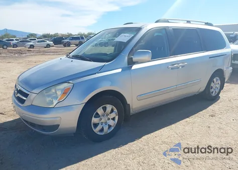 2008 Hyundai Entourage Gls/Limited из США, поврежденный, VIN KNDMC233586050671